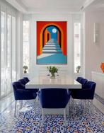 Nelson F. León - Portal Mediterráneo XL- (NO Reserve), Antiquités & Art