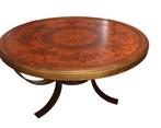 Table basse - Fer forgé - Table des années 1970 avec pied en