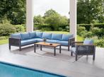 Tuinset loungeset bank met stoelen Nieuw, Tuin en Terras, Tuinsets en Loungesets, Ophalen, Loungeset, Bank, 7 zitplaatsen