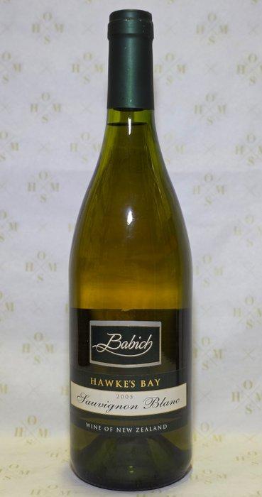 2005 Babich Sauvignon Blanc - Hawkes Bay - 1 Bouteille (0,75, Verzamelen, Wijnen