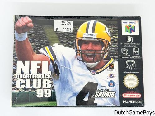 Nintendo 64 / N64 - NFL Quarterback Club 99 - EUR - New & Se, Games en Spelcomputers, Games | Nintendo 64, Gebruikt, Verzenden