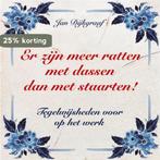 Er zijn meer ratten met dassen dan met staarten!, Verzenden, Jan Dijkgraaf