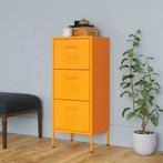 vidaXL Armoire de rangement Jaune moutarde 42,5x35x101,5, Maison & Meubles, Verzenden, Neuf