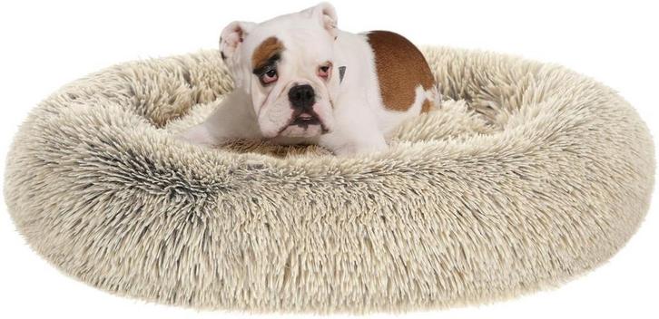 Feandrea - Fluffy hondenbed - diameter 90 cm - wasbaar -, Dieren en Toebehoren, Honden-accessoires, Verzenden