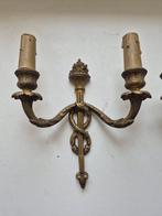 Wandkandelaar (2) - Brons