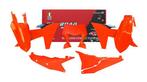 Racetech plastic kit Fluor Oranje KTM EXC/EXC-F 250/300/350/, Motoren, Verzenden, Nieuw