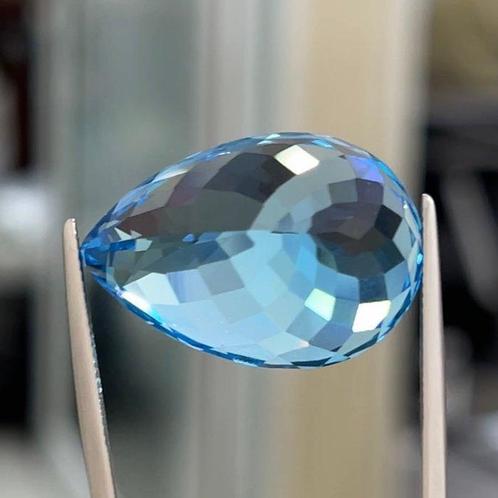 Sans Prix de Réserve Bleu Topaze - 64.76 ct - International, Handtassen en Accessoires, Edelstenen