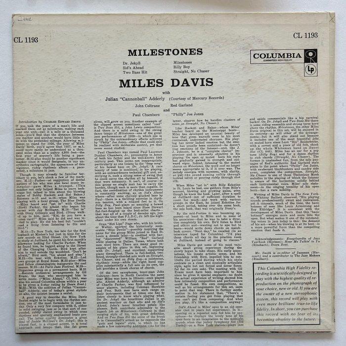 Miles Davis - Milestones (Pitman Pressing!) - Disque vinyle, CD & DVD, Vinyles Singles