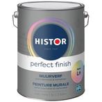 Histor Perfect Finish Muurverf Reinigbaar Matt Wit 5L, Verzenden, Nieuw, Wit