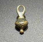 Époque Viking Amulette des Guerriers en bronze rare,