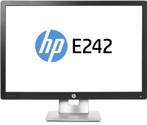 ACTIE: HP EliteDisplay E242 24 FULL HD - HDMI monitor + 2, Ophalen of Verzenden, Nieuw