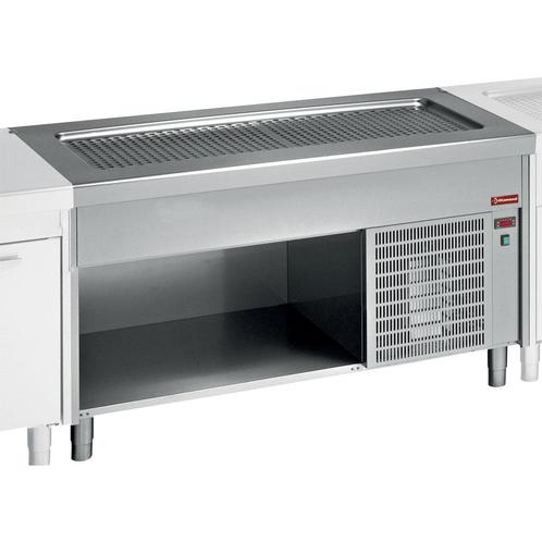 Element Met Ondiepe Kuip Op Open Kast 6x Gn1/1, Elektronische apparatuur, Vriezers en Diepvrieskisten, Ophalen of Verzenden