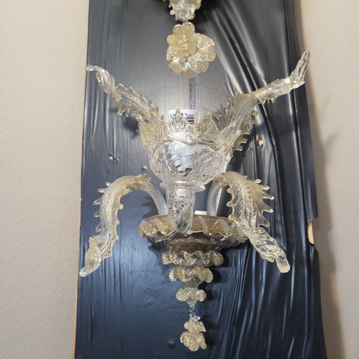 Wandkandelaar (2) - Muranoglas - Muranoglas, Antiek en Kunst, Curiosa en Brocante