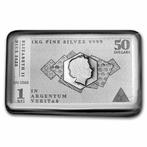 Niue. 50 Dollars 2022 1 Kilo $50 Niue Silver Note Silver, Postzegels en Munten, Edelmetalen en Baren