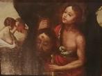 Scuola italiana (XVI-XVII) - Davide e Golia, Antiek en Kunst, Kunst | Schilderijen | Klassiek