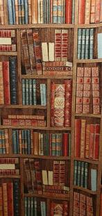 Exclusieve Retro boekenkaststof in Gobelin - 500x140cm -, Antiquités & Art