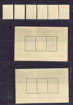 Belgique 1949 - La série et les blocs Jordaens-Van der, Timbres & Monnaies