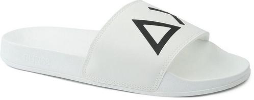 Sun68 Slippers Logo Bianco Wit maat 44 Heren, Kleding | Dames, Schoenen, Wit, Nieuw, Verzenden