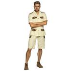 Safari Kostuum Heren, Verzenden, Nieuw