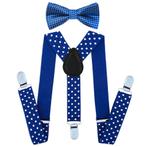 Fako Fashion® - Kinder Bretels Met Vlinderstrik - Stippen -, Kinderen en Baby's, Kinderkleding | Overige, Verzenden, Nieuw
