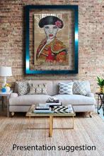 Margot Laffon - You Are My World - Original painting, Antiek en Kunst