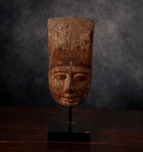 Het oude Egypte begrafenis houten masker - 24 cm, Collections, Minéraux & Fossiles