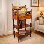 Étagère - Hout, Italiaans vakmanschap uit de jaren 50, Antiek en Kunst