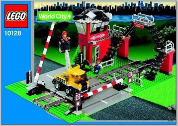 Lego Set - 10128 - Train - Train Level Crossing Item No: beschikbaar voor biedingen