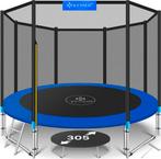 KESSER® Trampoline 305 cm - Veiligheidsnet en Ladder - tot 1, Verzenden, Nieuw