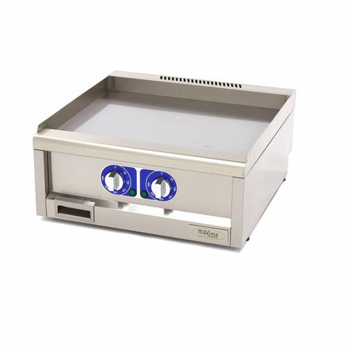 Horeca Grillplaat - Glad - Dubbel - 60 cm Diep - 400V, Zakelijke goederen, Horeca | Keukenapparatuur, Nieuw in verpakking, Fornuis, Frituur en Grillen