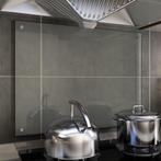 vidaXL Spatscherm keuken 80x60 cm gehard glas transparant