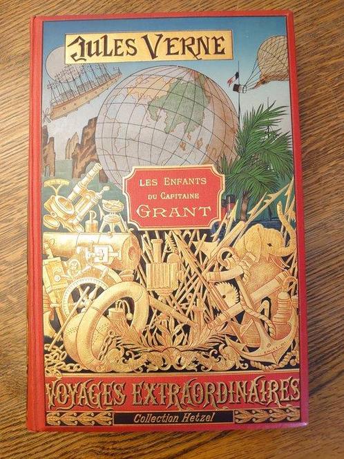 Jules Verne - Les enfants du Capitaine Grant [superbe, Antiek en Kunst, Antiek | Boeken en Manuscripten