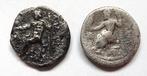 Griekenland (oud). Alexander III (336-323 v.Chr.). Lot of 2, Postzegels en Munten