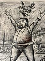 Bernard Buffet (1928-1999) - Sancho Panza et la Hupe