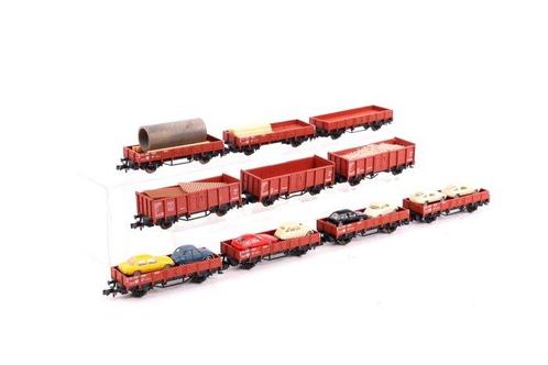 Fleischmann N - Modeltrein goederenwagon (10) - Tien open, Hobby en Vrije tijd, Modeltreinen | N-Spoor