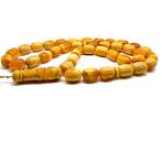 Perles de prière en ambre baltique Tesbih, rosary, 88,1 g,
