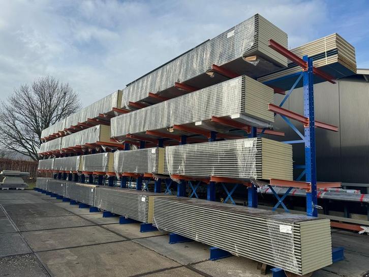 Restpartijen sandwich wandpanelen 40mm va. € 17,95 p/m2, Bricolage & Construction, Plaques & Panneaux, Envoi