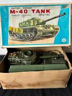 Masudaya - Blikken speelgoed - M-40 Tank Battery Powered