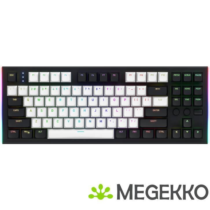 HATOR Gravity TKL Mechanisch Hotswap Toetsenbord Zwart, Computers en Software, Toetsenborden, Nieuw, Verzenden