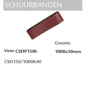 Drelux csd150-1000k40 schuurband 1000x50 mm - k40, Bricolage & Construction, Outillage | Meuleuses