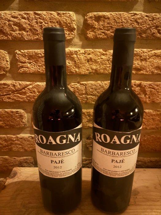 2012 Roagna, Paje - Barbaresco - 2 Flessen (0.75 liter), Collections, Vins