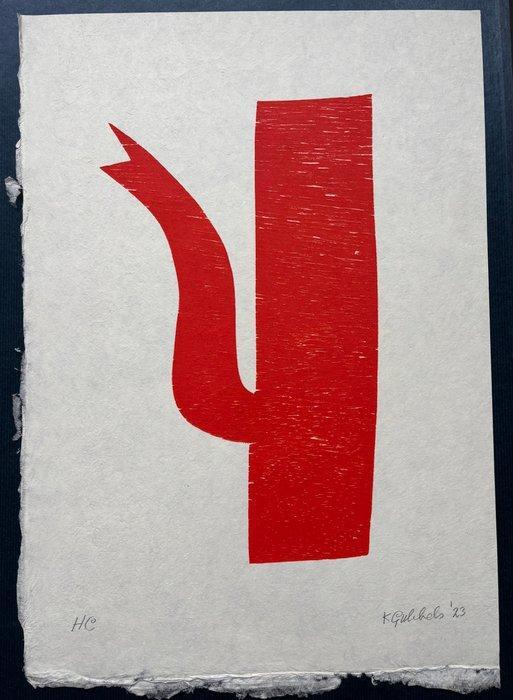 Klaas Gubbels (1934) - Zonder titel, Antiek en Kunst, Antiek | Overige Antiek