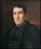 École Espagnole (XIX) - Portrait de Vicaire