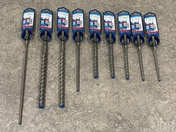 Veiling - Bosch hamerboren set 9-delig, Bricolage & Construction, Outillage | Foreuses