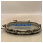 Bieden: Tempeste stainless steel oval opening porthole, Watersport en Boten, Ophalen of Verzenden, Nieuw