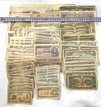 Japan. 104 used Japanese banknotes inclu. 10 Military