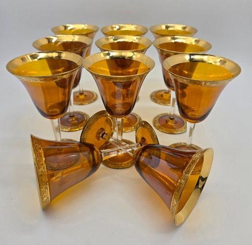Arte Italica - Drinkservies (11) - Kristal - Wijn, Antiek en Kunst, Antiek | Meubels | Tafels