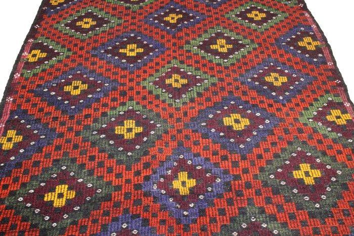 Oosterse Turkse wol - Kelim - 192 cm - 305 cm, Huis en Inrichting, Stoffering | Tapijten en Vloerkleden