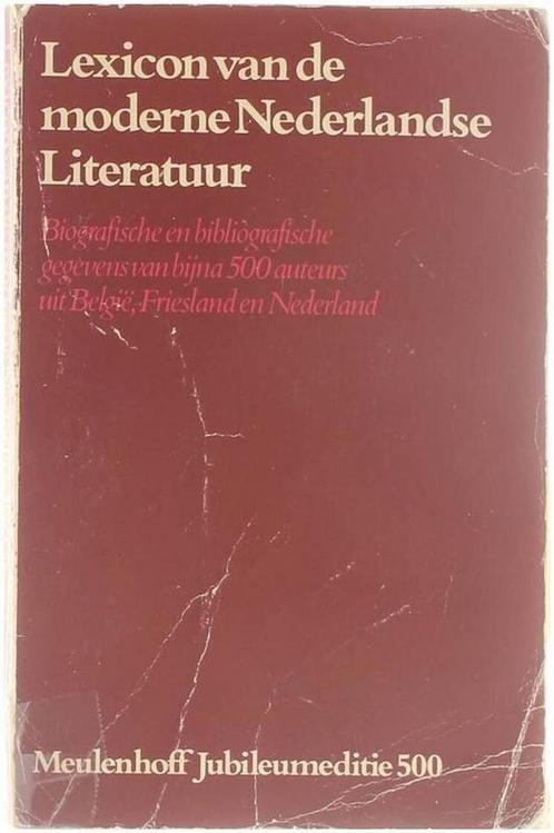 Lexicon van de Nederlandse literatuur 9789029009867, Boeken, Overige Boeken, Gelezen, Verzenden