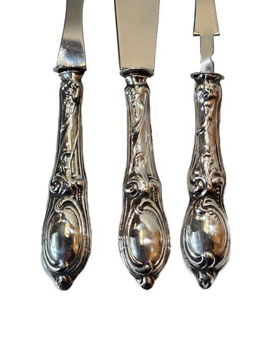 Bestekset (3) - .833 zilver, Antiek en Kunst, Antiek | Zilver en Goud